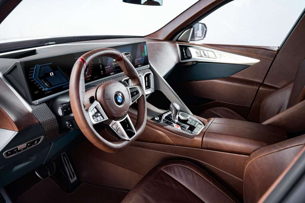 2023 BMW XM interior design