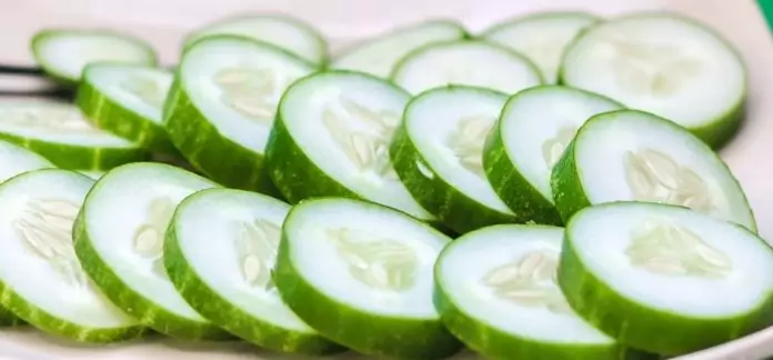 slices of Cucumber