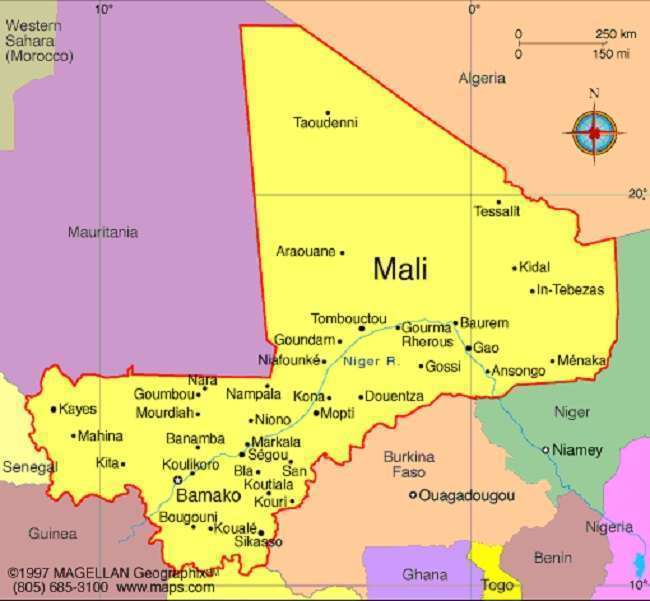 Mali Map