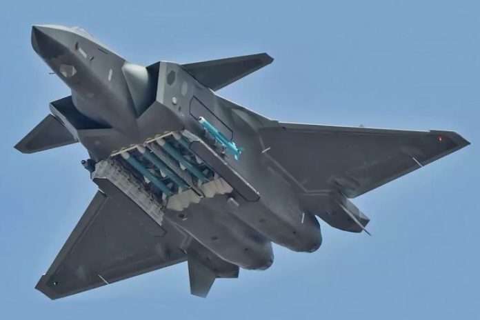 china j-20 stealth fighter jet