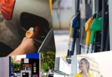 Using cellphones at a gasoline pump