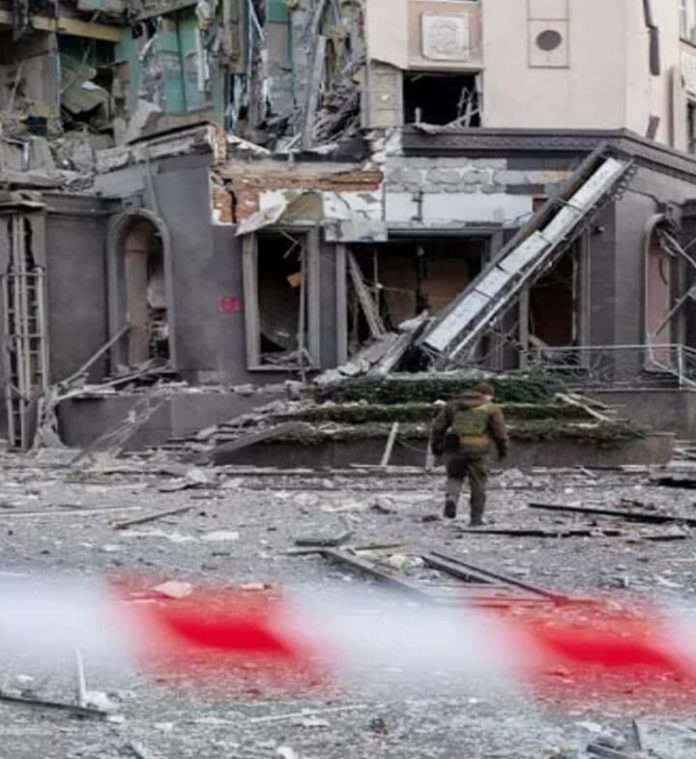 New year's eve attack on Ukraine