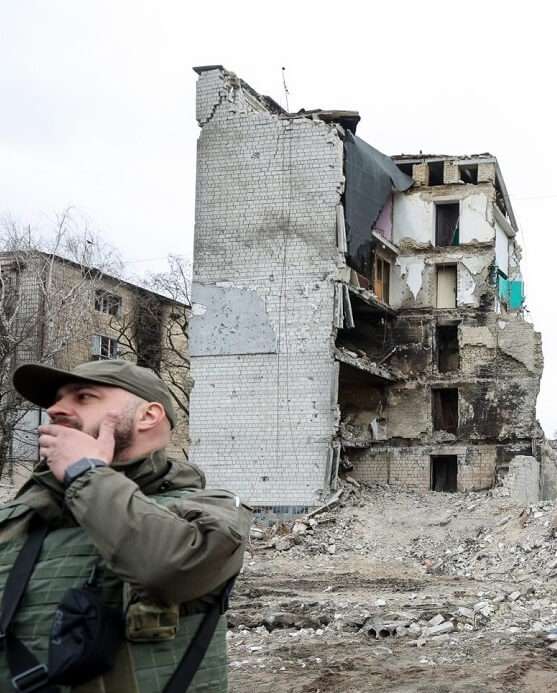 conflict-torn Ukraine