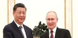 Xi Jinping meets Vladimir Putin